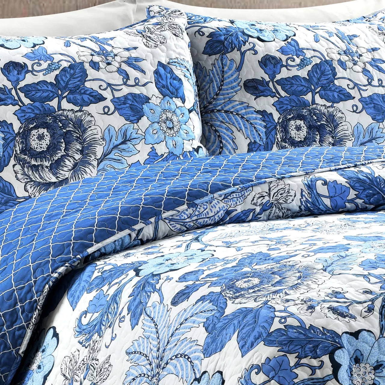Sydney Floral Quilt Set 17 Sydney Floral Quilt Set - Image 17