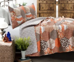 Briley Geometric Hexagon Reversible 3-Piece Quilt Set -Home Sale Store 810553323 11