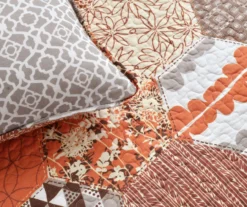 Briley Geometric Hexagon Reversible 3-Piece Quilt Set -Home Sale Store 810553323 4