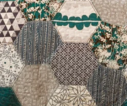 Briley Geometric Hexagon Reversible 3-Piece Quilt Set -Home Sale Store 810553325 2