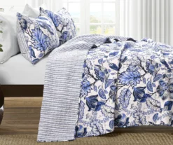 Cynthia Jacobean Floral 3-Piece Quilt Set 24 Cynthia Jacobean Floral 3-Piece Quilt Set -Home Sale Store 810553339 11