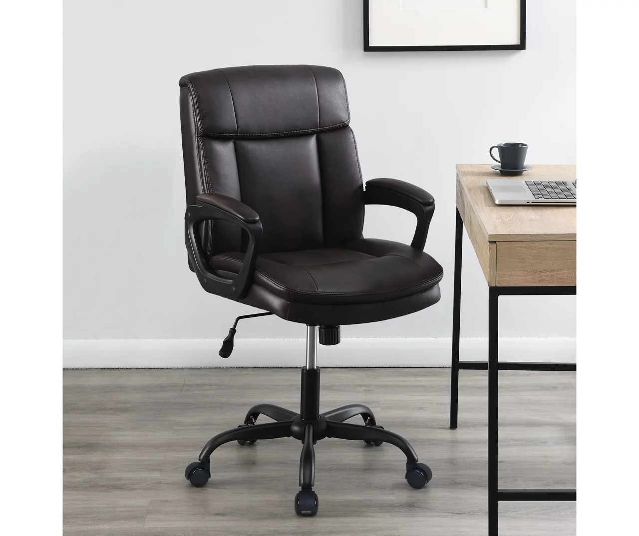 Real Living Faux Leather Office Chair 9 Real Living Faux Leather Office Chair - Image 9