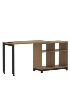 Seven Hills Acorn Metal & Melamine 4-Cube Pivot Desk With USB Charging 10 Seven Hills Acorn Metal & Melamine 4-Cube Pivot Desk With USB Charging -Home Sale Store 810561090 21