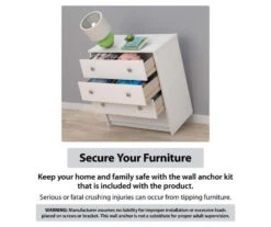 Ivory Oak 3-Door Storage Wardrobe -Home Sale Store 810561398 6