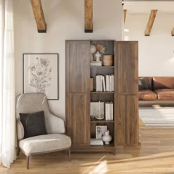 Seven Hills Columbia Walnut 2-Door Storage Cabinet 13 Seven Hills Columbia Walnut 2-Door Storage Cabinet -Home Sale Store 810563167 51