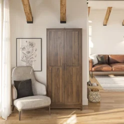 Seven Hills Columbia Walnut 2-Door Storage Cabinet 12 Seven Hills Columbia Walnut 2-Door Storage Cabinet -Home Sale Store 810563167 61