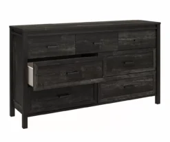 Silverton Black Oak 7-Drawer Dresser -Home Sale Store 810569986 4