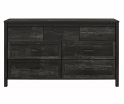 Silverton Black Oak 7-Drawer Dresser -Home Sale Store 810569986 5