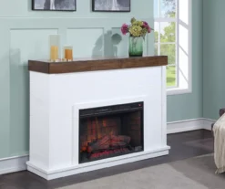 62" Grand Shiplap & Beam Electric Fireplace -Home Sale Store 810570729 4