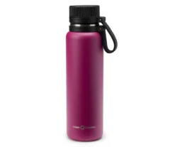 Beetroot Double Wall Stainless Steel Insulated Sports Bottle, 24 Oz.