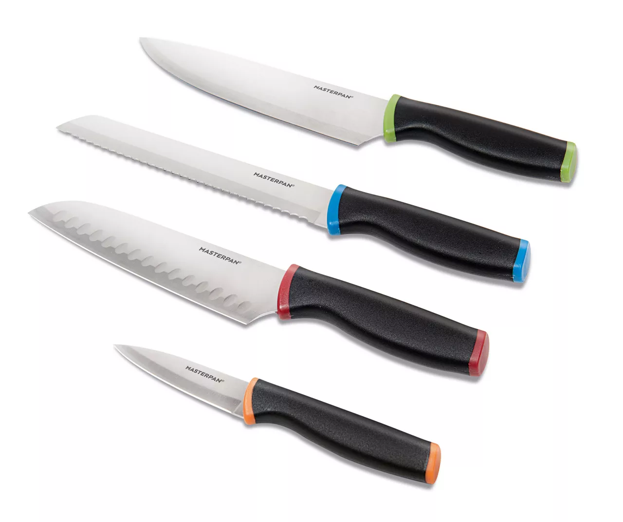 Masterpan 8-Piece Knife Set With Blade Covers 1 Masterpan 8-Piece Knife Set With Blade Covers