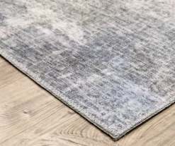 Mykell Beige & Blue Abstract Area Rug, (5' X 7') -Home Sale Store 810584552 2