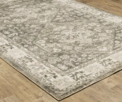 Savion Charcoal & Ivory Floral Geometric Area Rug 15 Savion Charcoal & Ivory Floral Geometric Area Rug -Home Sale Store 810584595 1