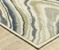 Goodman Ivory & Navy Swirl Area Rug -Home Sale Store 810584945 2