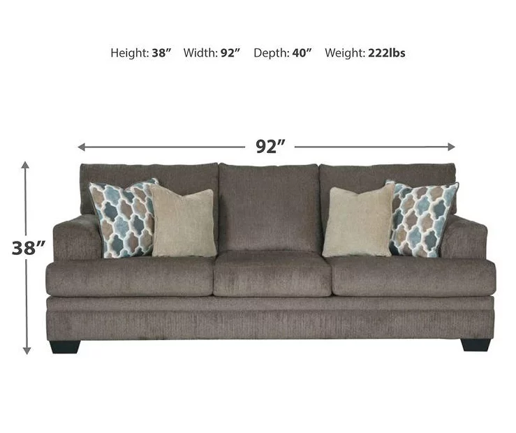 Dorsten Slate Queen Sleeper Sofa 2 Dorsten Slate Queen Sleeper Sofa - Image 2