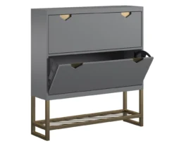 CosmoLiving Brielle Entryway Shoe Storage Cabinet -Home Sale Store 810589010 4