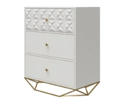 Blair White 3-Drawer Dresser 8 Blair White 3-Drawer Dresser -Home Sale Store 810589237 3