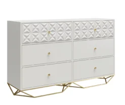 Blair White 6-Drawer Dresser 10 Blair White 6-Drawer Dresser -Home Sale Store 810589238 4