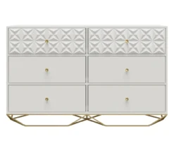 Blair White 6-Drawer Dresser 11 Blair White 6-Drawer Dresser -Home Sale Store 810589238 5