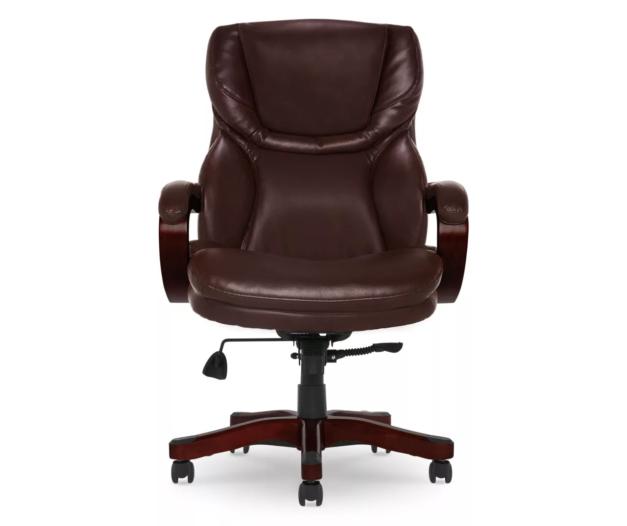 Conway Brown Big & Tall Bonded Leather Office Chair 1 Conway Brown Big & Tall Bonded Leather Office Chair