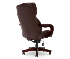 Serta Conway Big & Tall Bonded Leather Office Chair -Home Sale Store 810590315 5 1