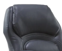 Delvin Black Bonded Leather Office Chair -Home Sale Store 810590317 A0 6
