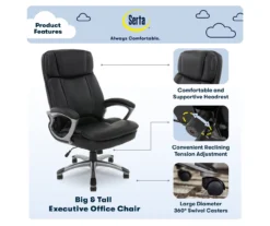 Serta Fairbanks Big & Tall Office Chair 28 Serta Fairbanks Big & Tall Office Chair -Home Sale Store 810590319 7