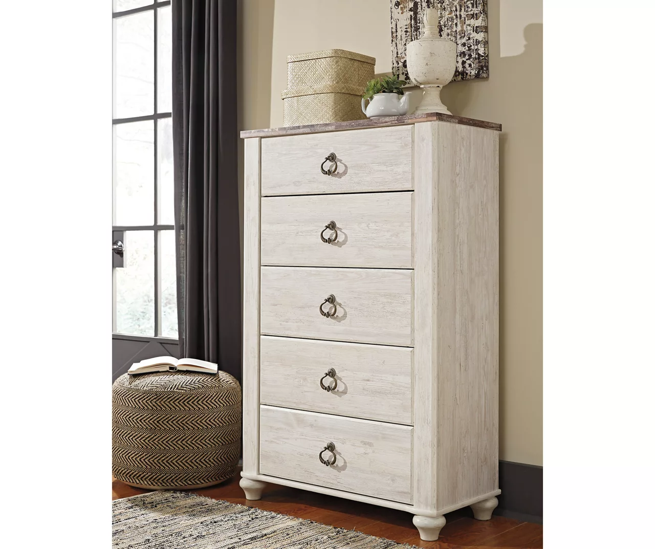 Willowton 5-Drawer Storage Chest 2 Willowton 5-Drawer Storage Chest - Image 2