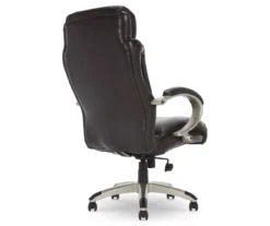 Dayton Dark Brown Big & Tall Bonded Leather Office Chair -Home Sale Store 810590372 5