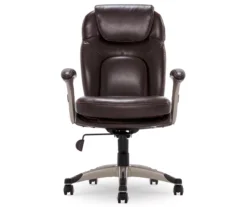 Serta Claremont Bonded Leather Office Chair -Home Sale Store 810590375 3