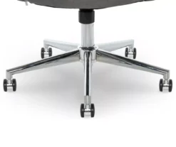 Valetta Gray Microfiber Office Chair -Home Sale Store 810590379 6