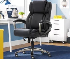 Serta Garret Executive Bonded Leather Office Chair -Home Sale Store 810590384 A0 1