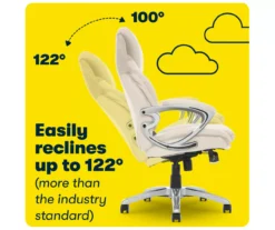 Serta Bryce Bonded Leather Office Chair -Home Sale Store 810590391 8