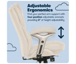 Serta Claremont Bonded Leather Office Chair -Home Sale Store 810590394 11 1