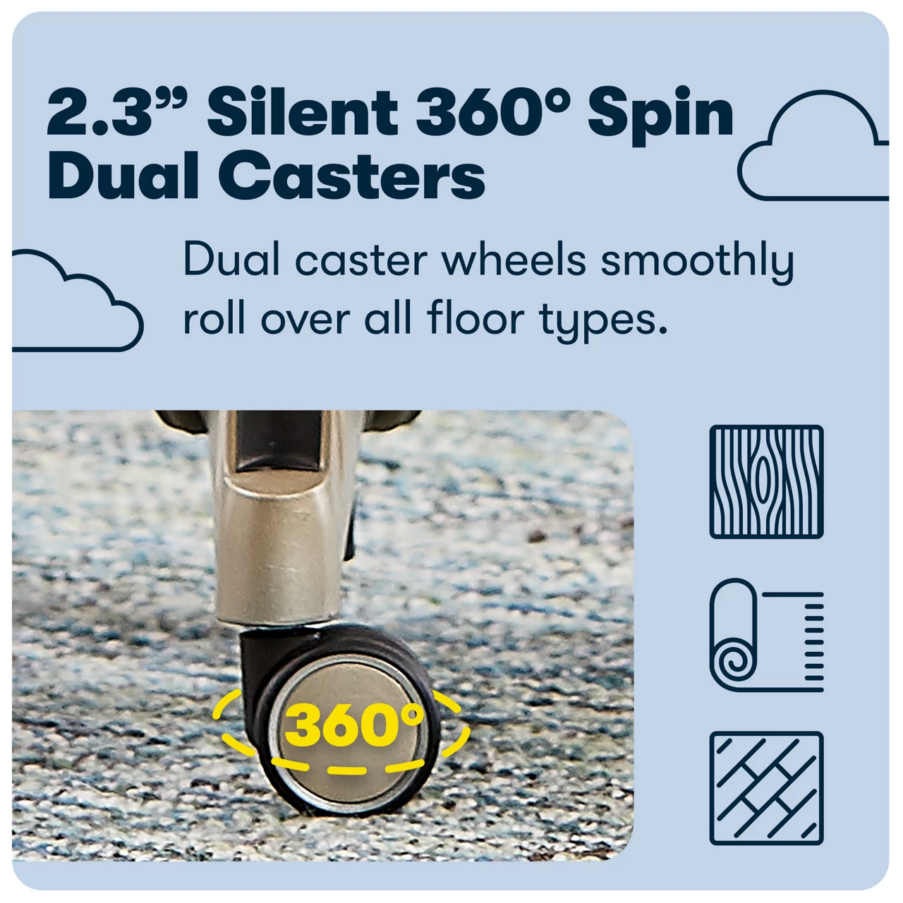 Claremont Dark Gray Fabric Office Chair 6 Claremont Dark Gray Fabric Office Chair - Image 6