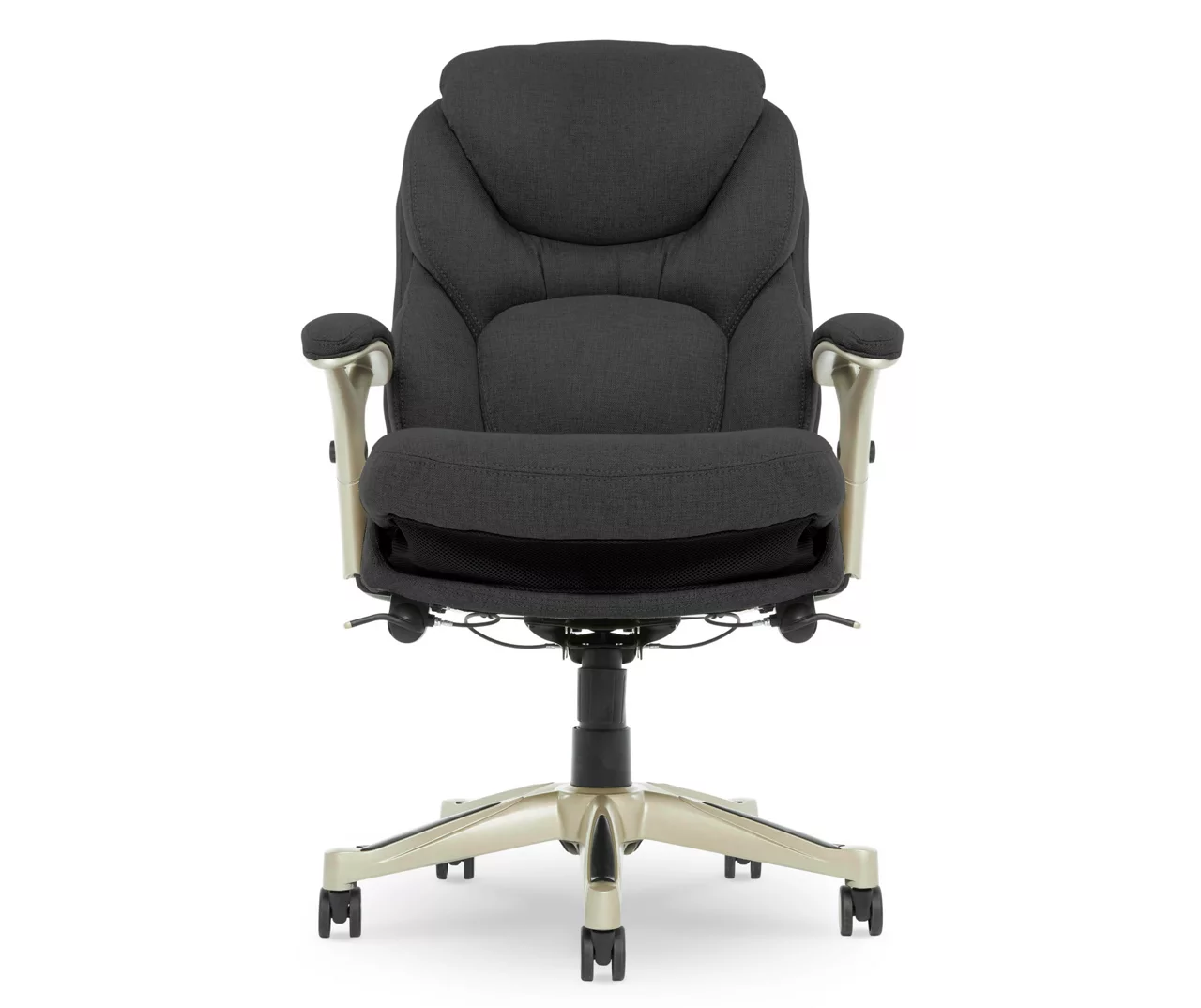 Claremont Dark Gray Fabric Office Chair 1 Claremont Dark Gray Fabric Office Chair