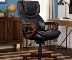 Serta Conway Big & Tall Bonded Leather Office Chair -Home Sale Store 810590408 2 1