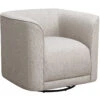 Saco Sand Swivel Accent Chair