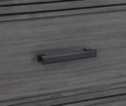 Topeka Warm Gray 3-Drawer Nightstand With USB Charging -Home Sale Store 810591526 7