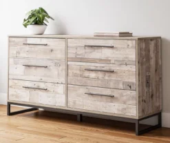 Neilsville Whitewash 6-Drawer Dresser 12 Neilsville Whitewash 6-Drawer Dresser -Home Sale Store 810591829 8