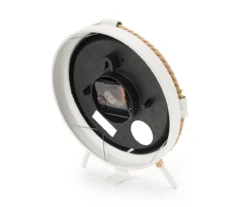 Grecian Getaway White & Tan Rope-Accent Mini Clock -Home Sale Store 810592575 A8 3