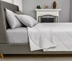 Glacier Gray All-Season Reversible Twin Blanket 9 Glacier Gray All-Season Reversible Twin Blanket -Home Sale Store 810593968 4