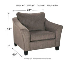 Nemoli Slate Chair And A Half -Home Sale Store 810594614 6