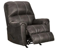 Kincord Midnight Faux Leather Rocker Recliner 8 Kincord Midnight Faux Leather Rocker Recliner -Home Sale Store 810594617 4
