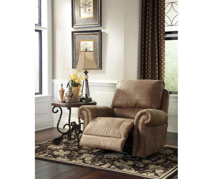 Larkinhurst Earth Faux Leather Rocker Recliner 2 Larkinhurst Earth Faux Leather Rocker Recliner - Image 2