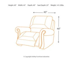 Larkinhurst Earth Faux Leather Rocker Recliner 9 Larkinhurst Earth Faux Leather Rocker Recliner -Home Sale Store 810594645 5