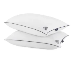 White All-Position Microfiber Standard Pillow, 2-Pack -Home Sale Store 810595017 A0 6