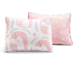 Lush Decor White & Pink Unicorn Reversible Quilt Set 23 Lush Decor White & Pink Unicorn Reversible Quilt Set -Home Sale Store 810595996 5