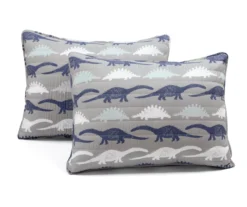 Lush Decor Navy & Gray Dinosaur Reversible Quilt Set 23 Lush Decor Navy & Gray Dinosaur Reversible Quilt Set -Home Sale Store 810596000 5