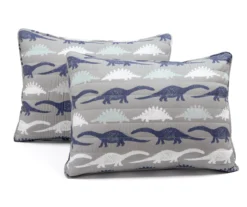 Lush Decor Navy & Gray Dinosaur Reversible Quilt Set 18 Lush Decor Navy & Gray Dinosaur Reversible Quilt Set -Home Sale Store 810596002 5
